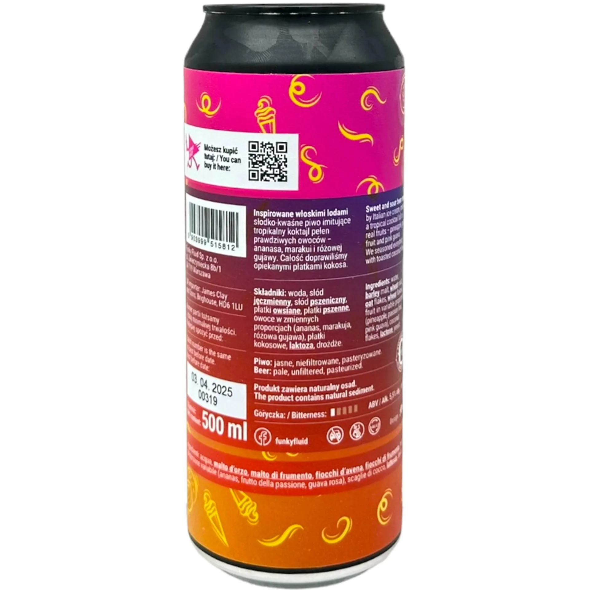 Funky Fluid Gelato: Tropical Shake