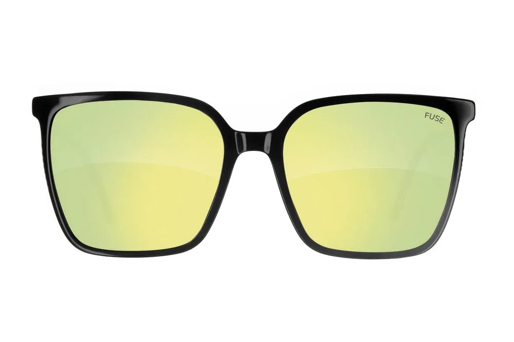 Fuse Prescription Melody Sunglasses | Gloss Black