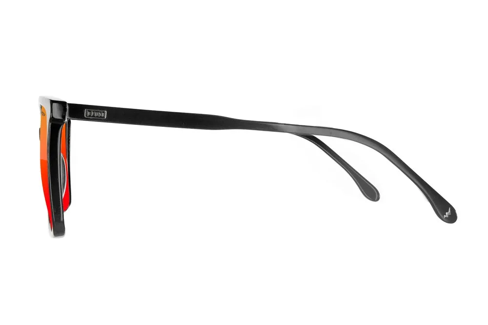 Fuse Prescription Melody Sunglasses | Gloss Black
