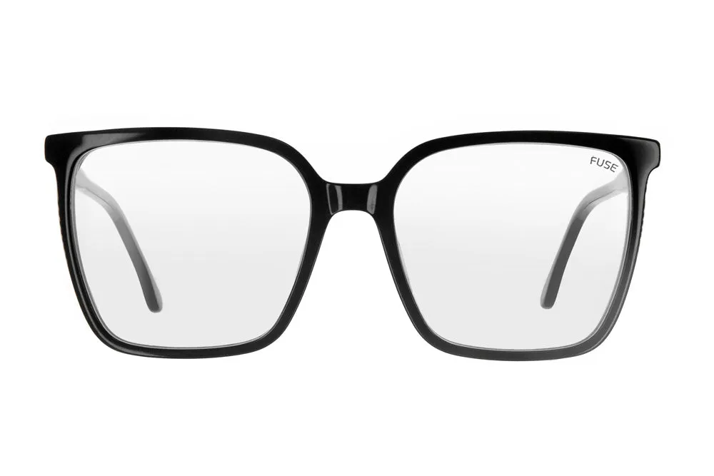 Fuse Prescription Melody Sunglasses | Gloss Black