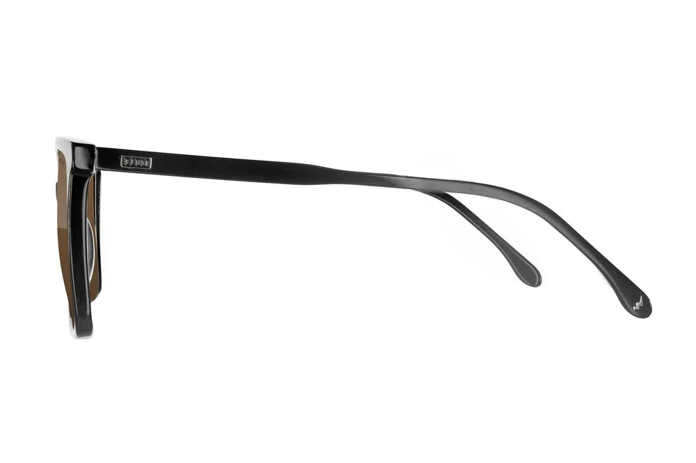 Fuse Prescription Melody Sunglasses | Gloss Black