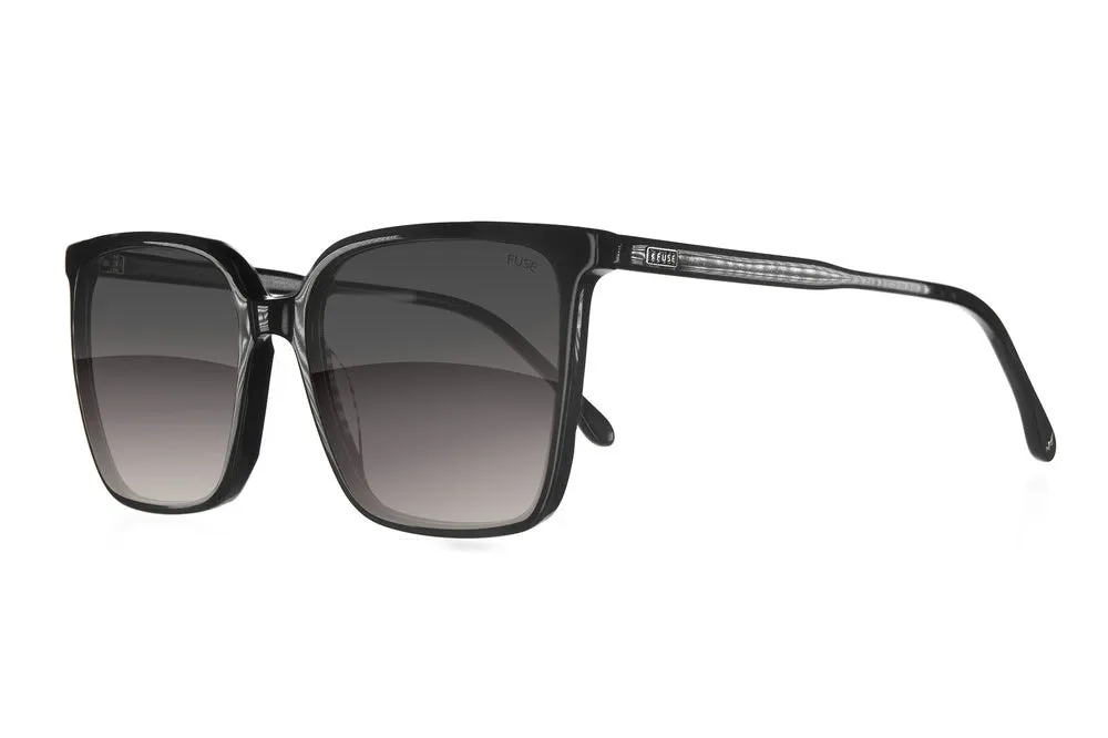 Fuse Prescription Melody Sunglasses | Gloss Black