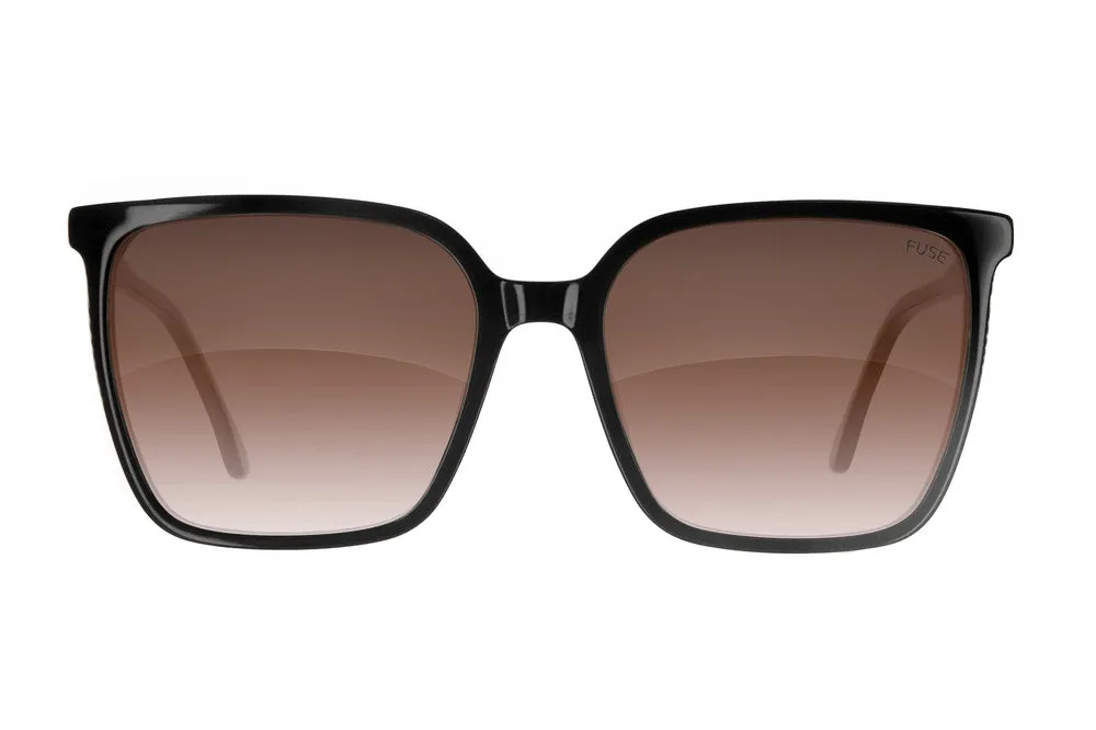 Fuse Prescription Melody Sunglasses | Gloss Black