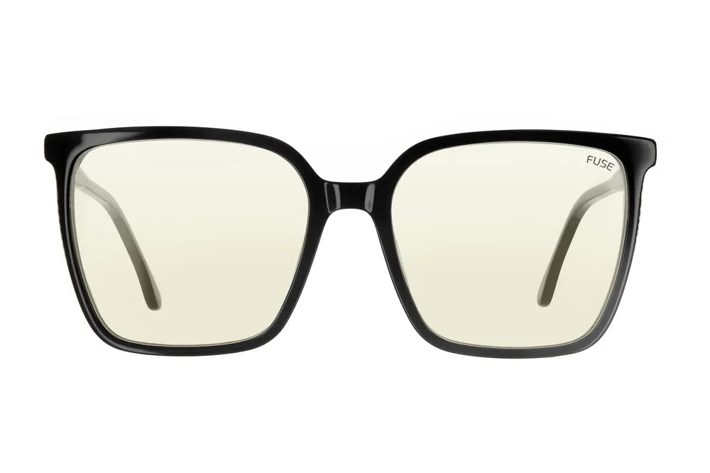 Fuse Prescription Melody Sunglasses | Gloss Black