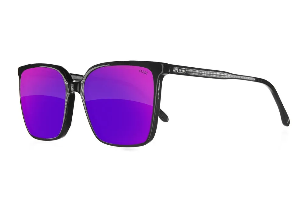 Fuse Prescription Melody Sunglasses | Gloss Black