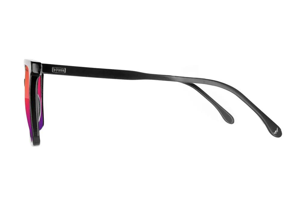 Fuse Prescription Melody Sunglasses | Gloss Black