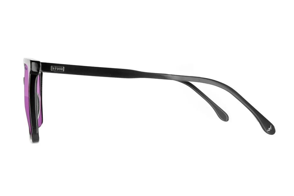 Fuse Prescription Melody Sunglasses | Gloss Black