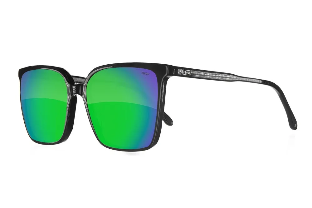 Fuse Prescription Melody Sunglasses | Gloss Black