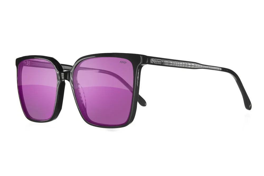 Fuse Prescription Melody Sunglasses | Gloss Black