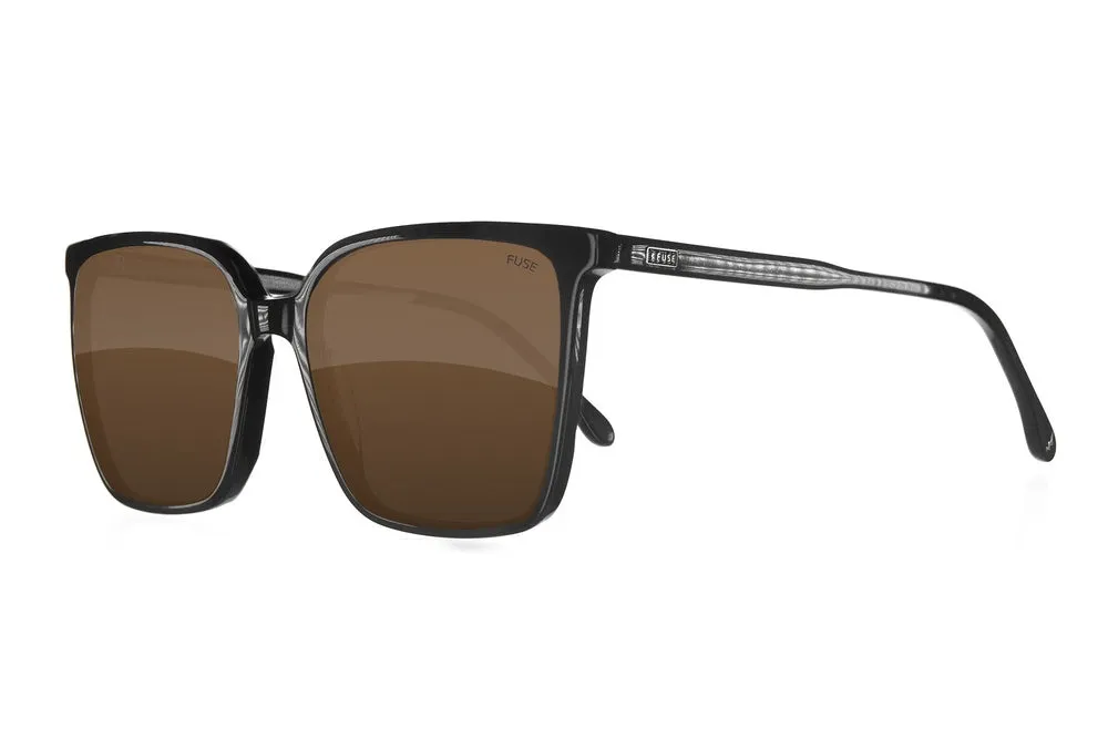 Fuse Prescription Melody Sunglasses | Gloss Black
