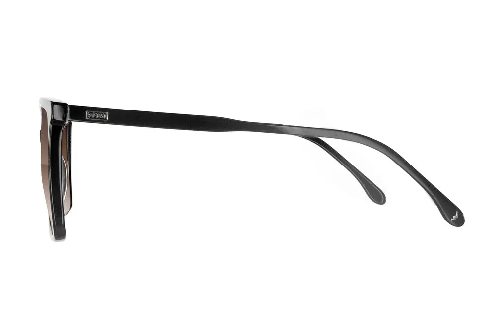 Fuse Prescription Melody Sunglasses | Gloss Black