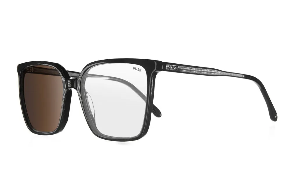 Fuse Prescription Melody Sunglasses | Gloss Black