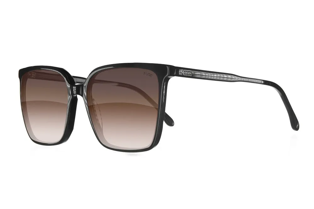 Fuse Prescription Melody Sunglasses | Gloss Black