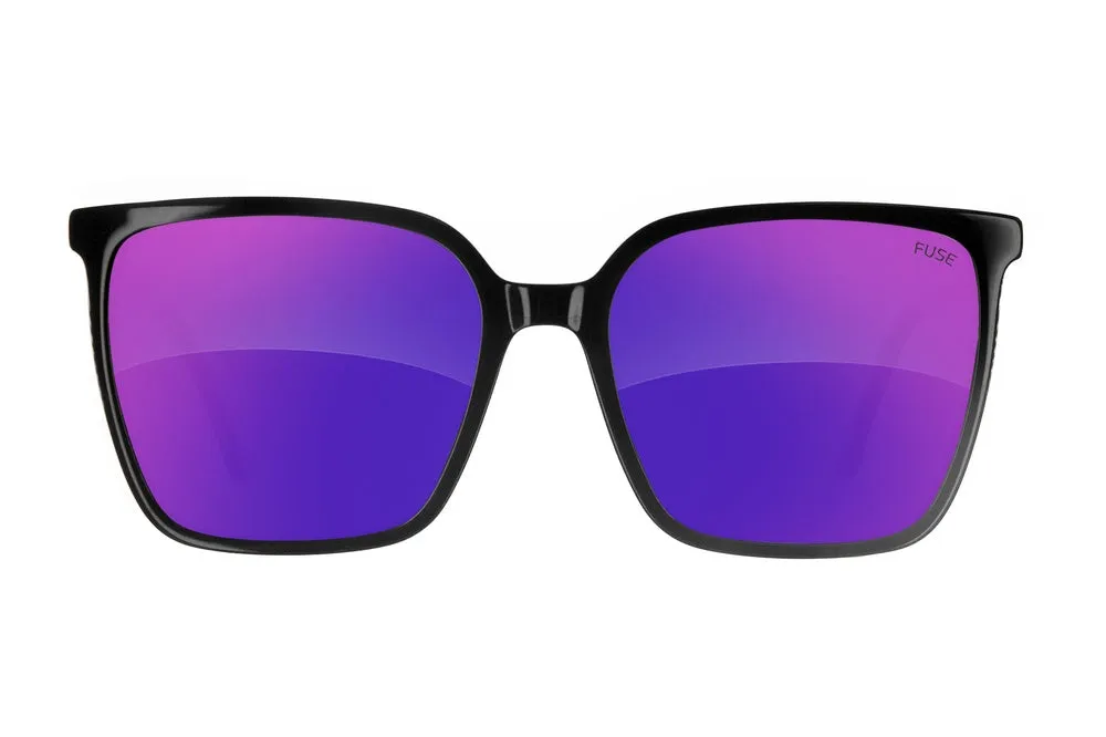 Fuse Prescription Melody Sunglasses | Gloss Black