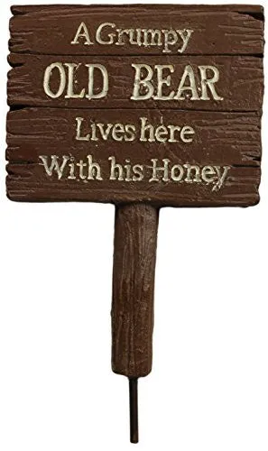Ganz Collectible Fairy Garden 3.5" Great Outdoors Signs