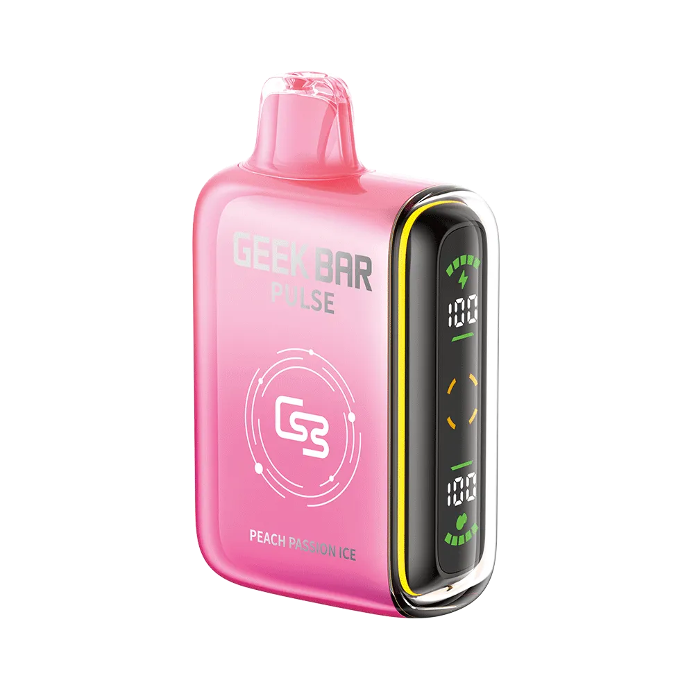 Geek Bar Pulse - Peach Passion Ice Disposable Vape