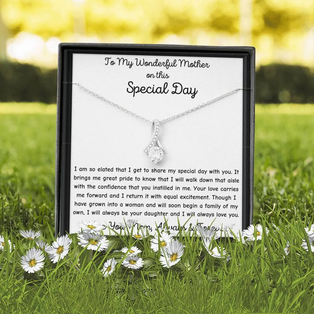Gift For Mother of the Bride From Daughter - Love You Always