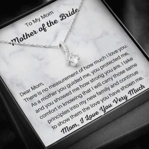 Gift For Mother of the Bride - Love You Very Much Necklace