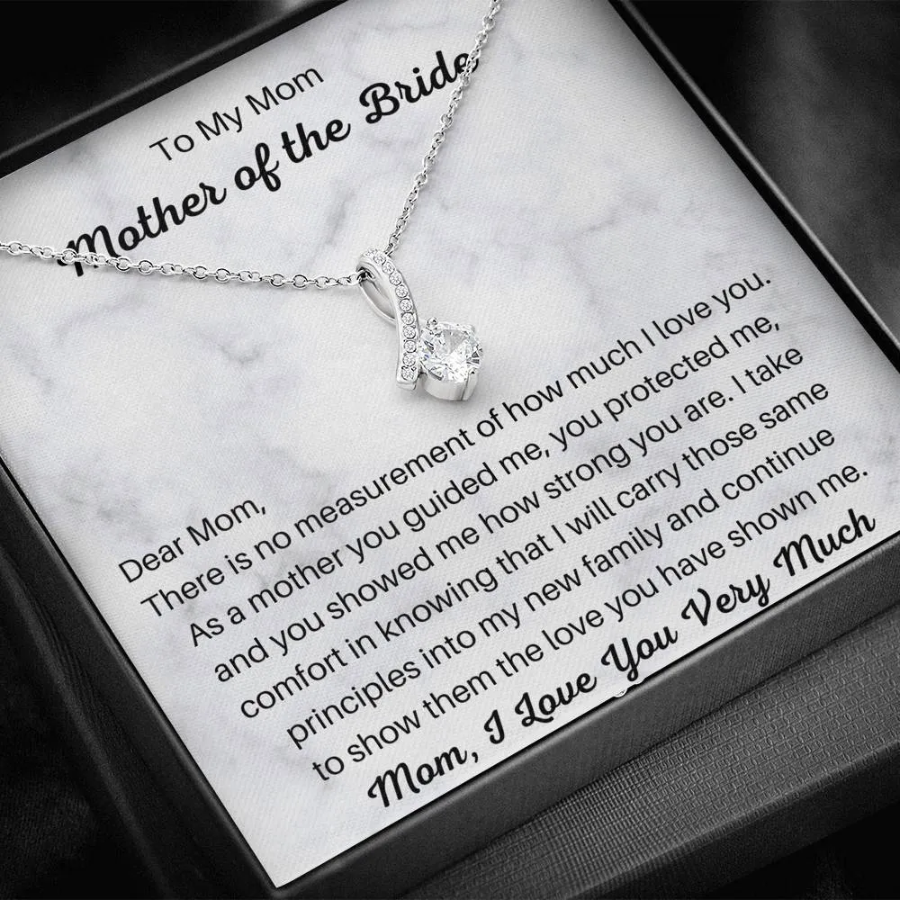 Gift For Mother of the Bride - Love You Very Much Necklace