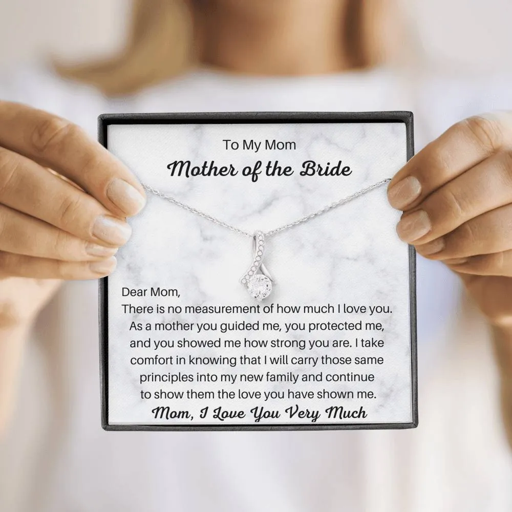 Gift For Mother of the Bride - Love You Very Much Necklace