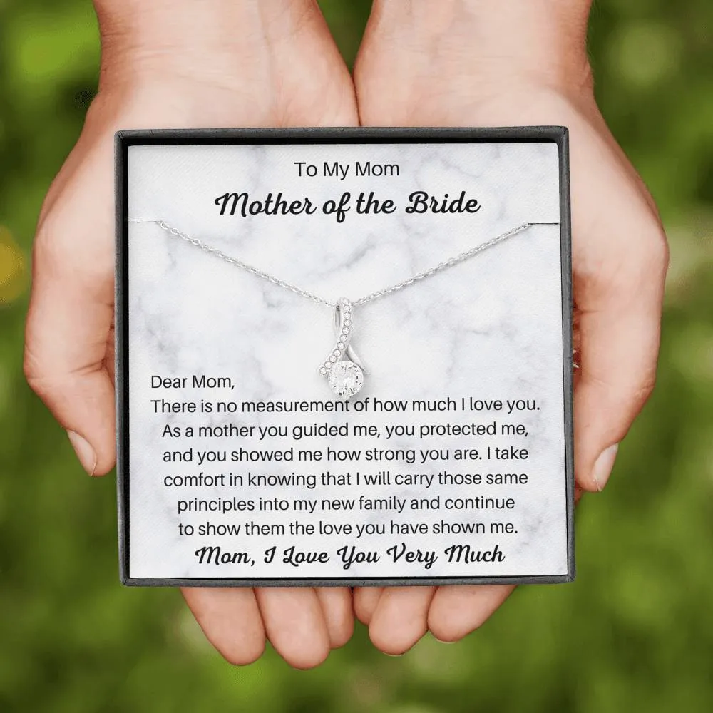 Gift For Mother of the Bride - Love You Very Much Necklace