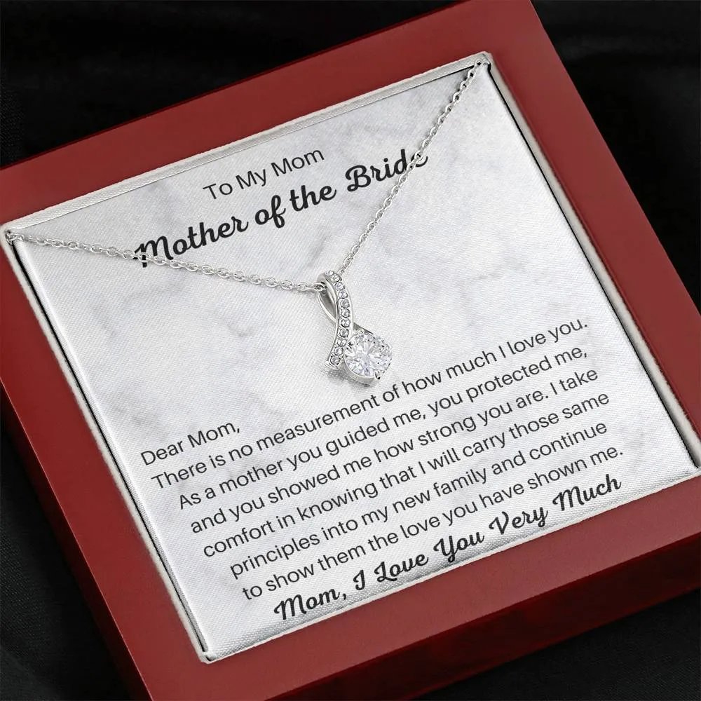 Gift For Mother of the Bride - Love You Very Much Necklace