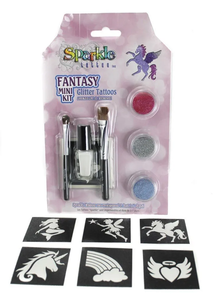 Glitter Tattoo Fantasy Mini Kit