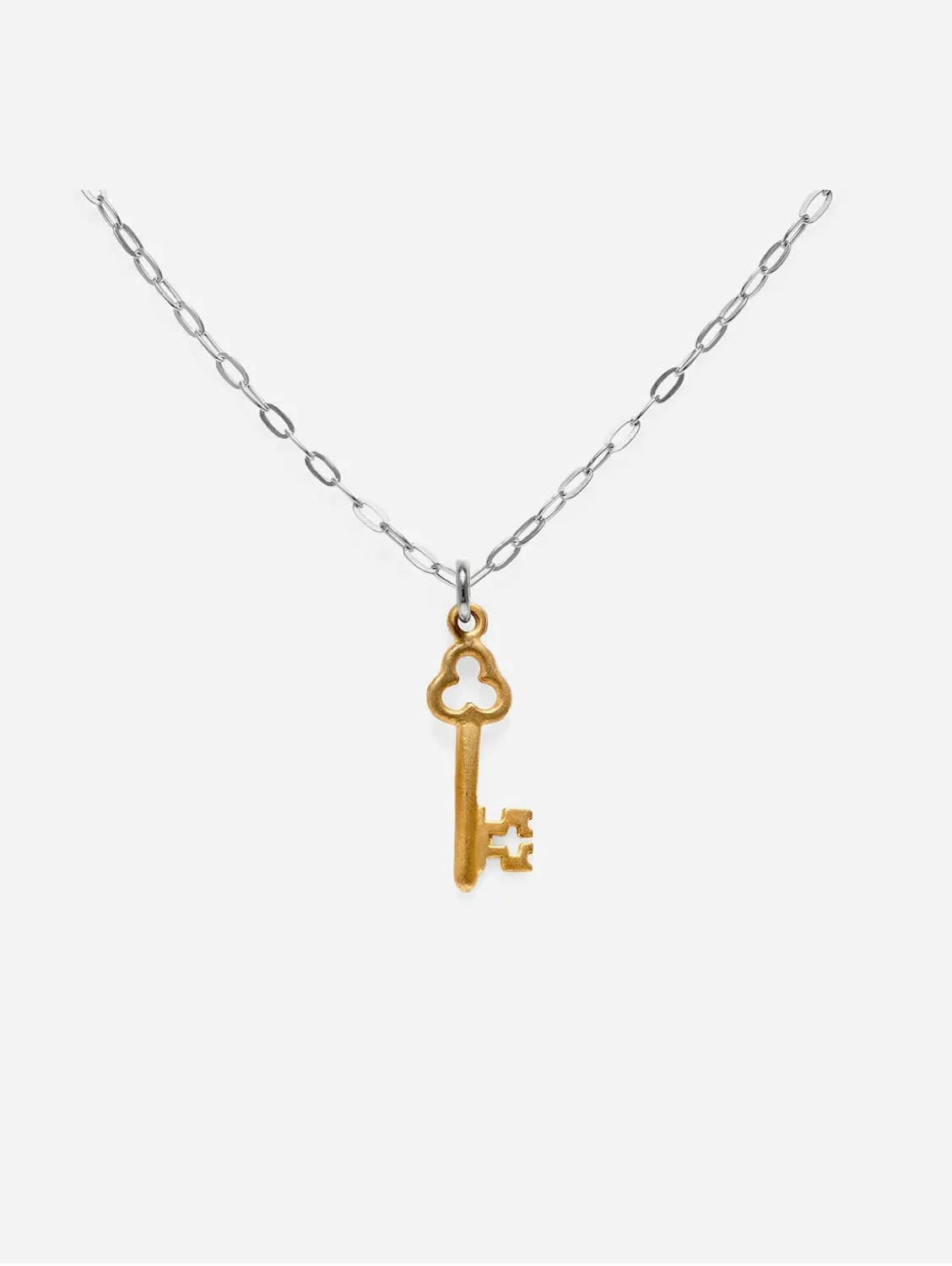 Gold Key Pendant | 18ct