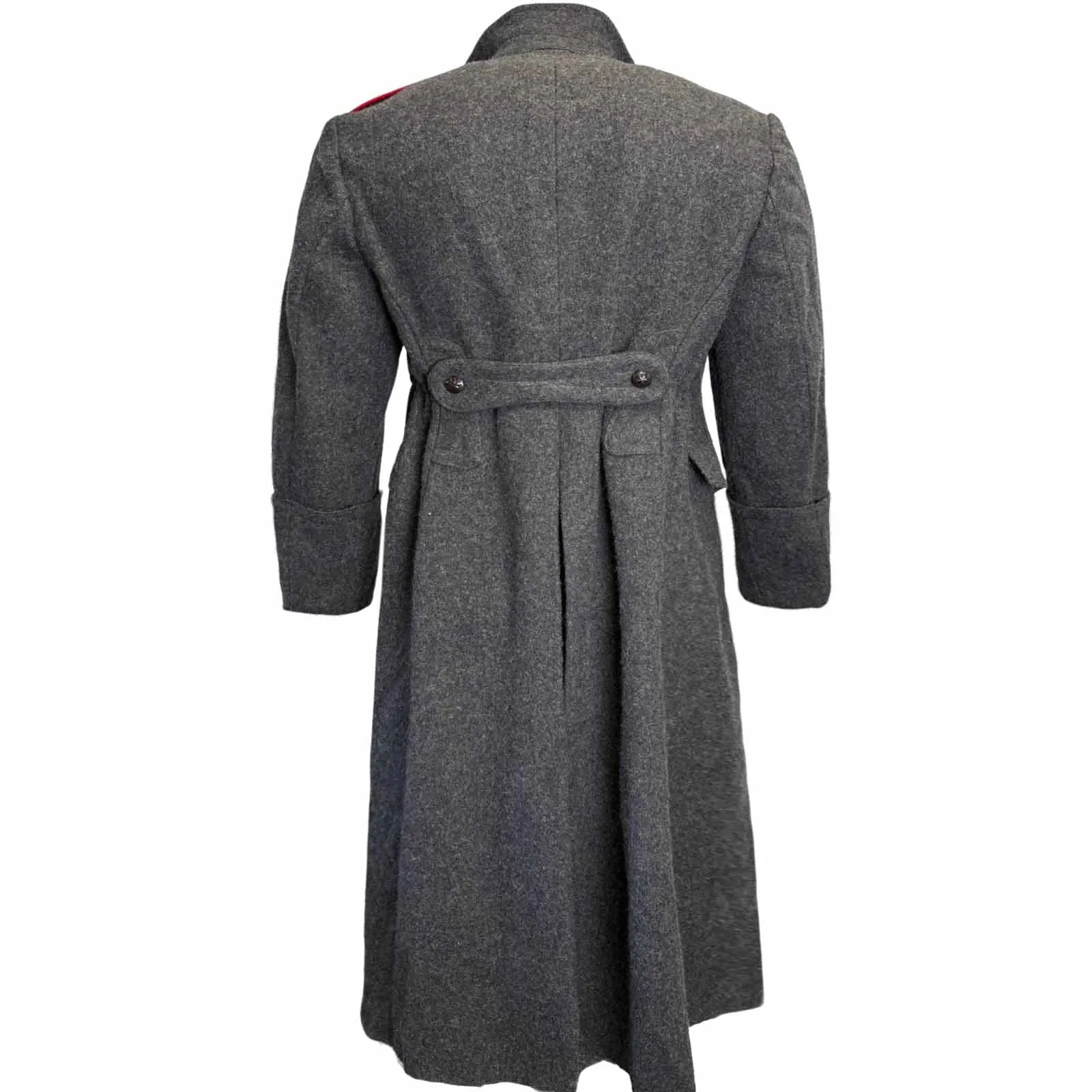Grey Wool Bulgarian Greatcoat