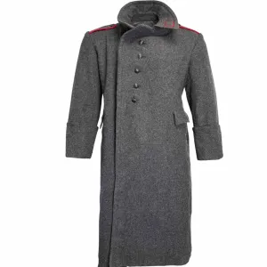 Grey Wool Bulgarian Greatcoat