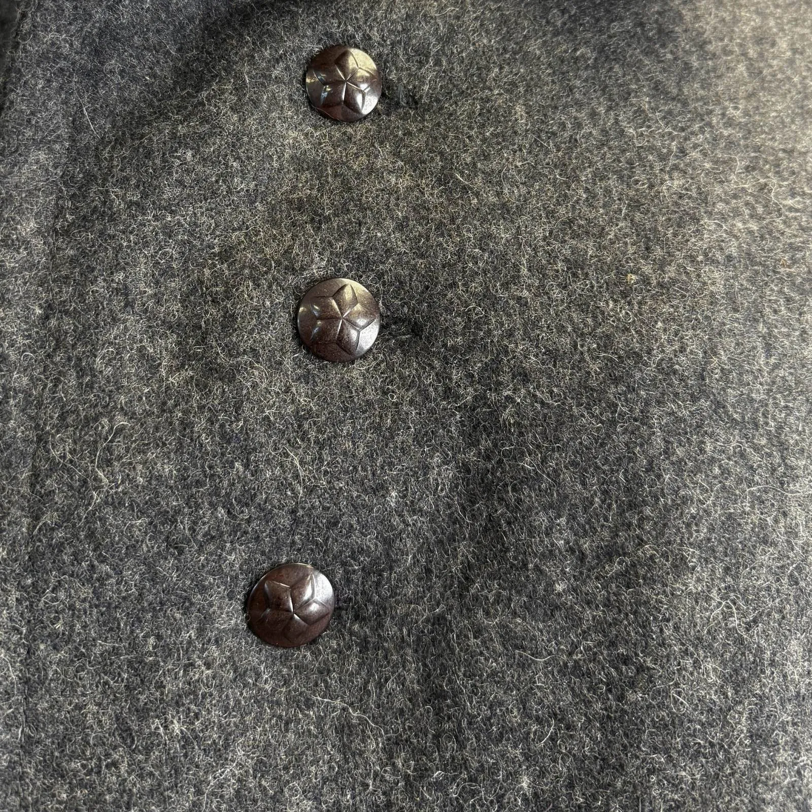 Grey Wool Bulgarian Greatcoat