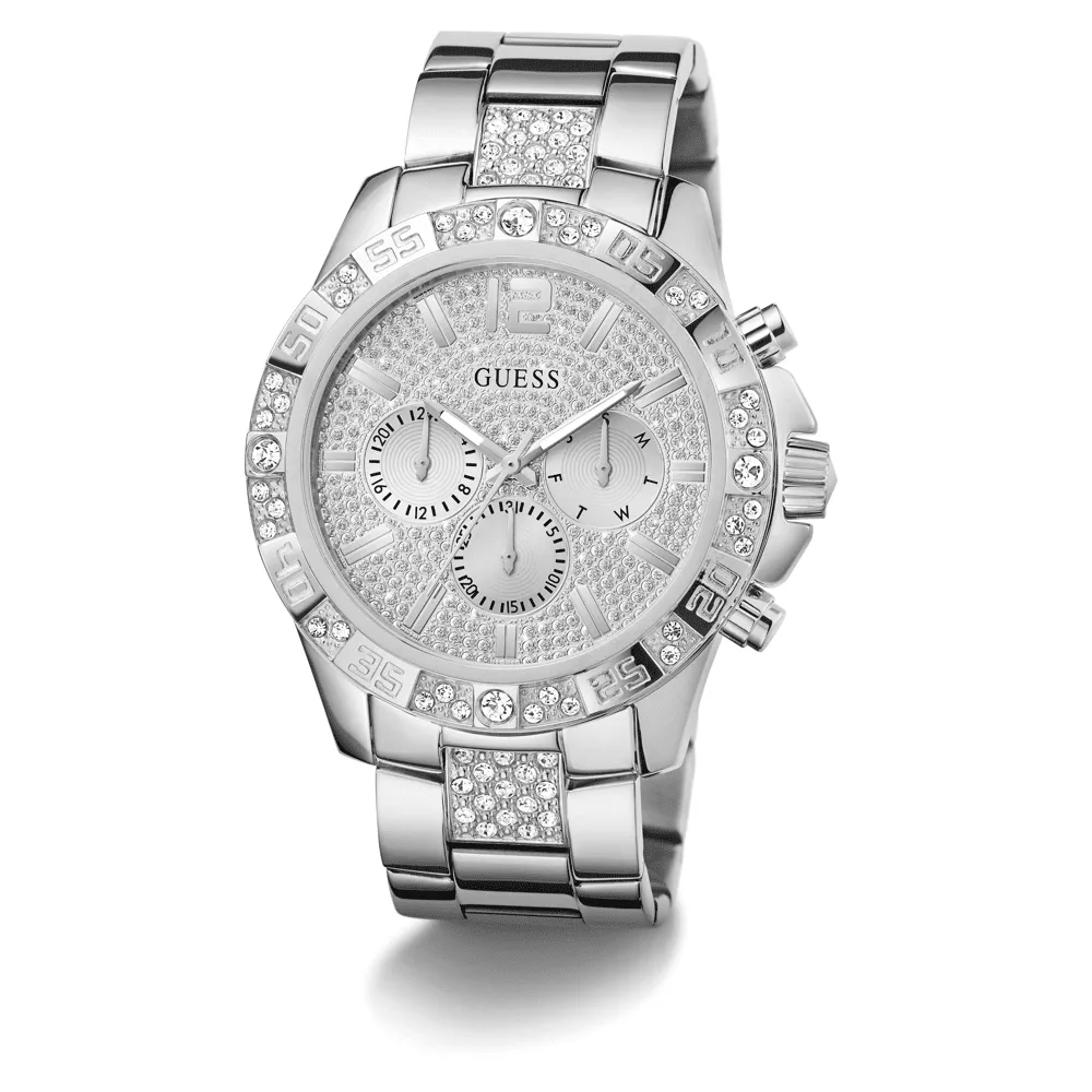 Guess Trend Majestic Trend Silver-Tone Multi-function Men's Watch GW0796G1