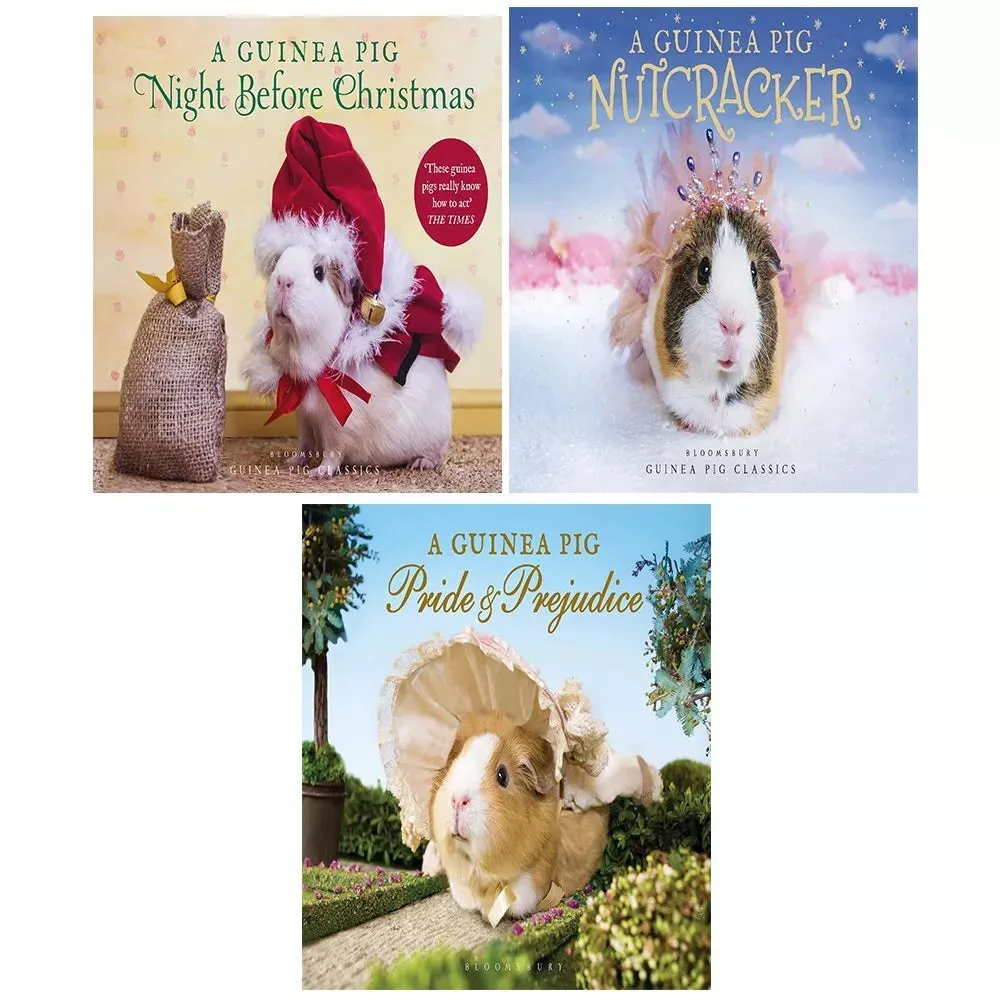 Guinea Pig Classics Collection 3 Books Set by Tess Newall,Alex Goodwin Hardcover