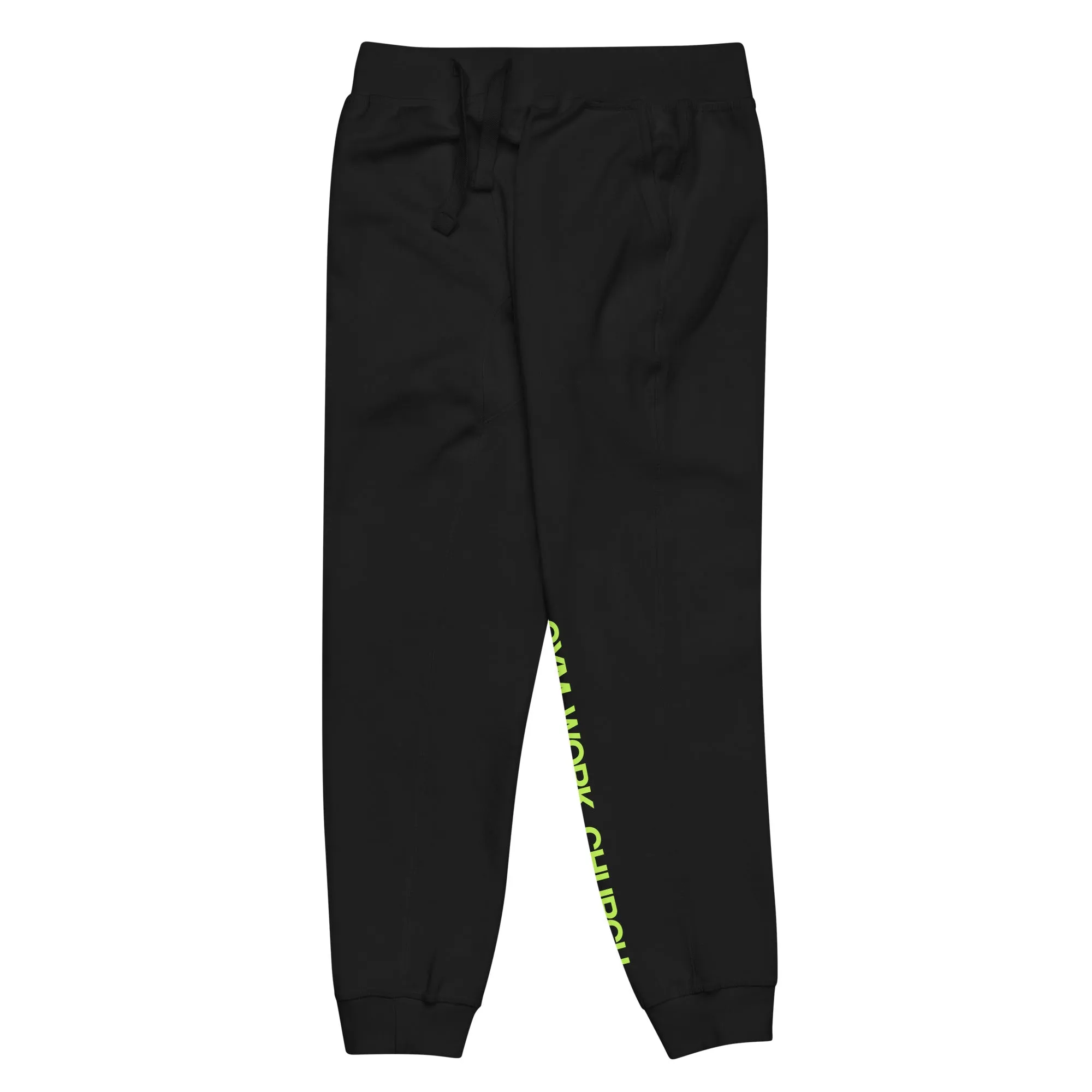 GWC Bold - Unisex Trackpants (Neon Green/Black)