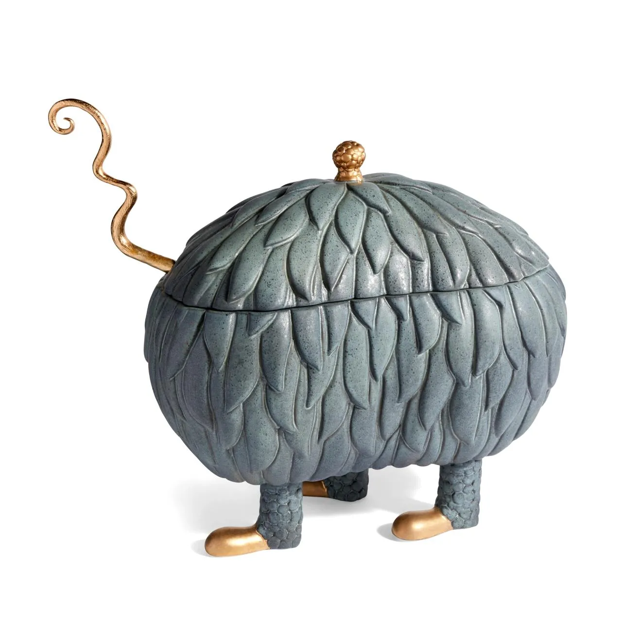 Haas Lukas Soup Monster Tureen Gray