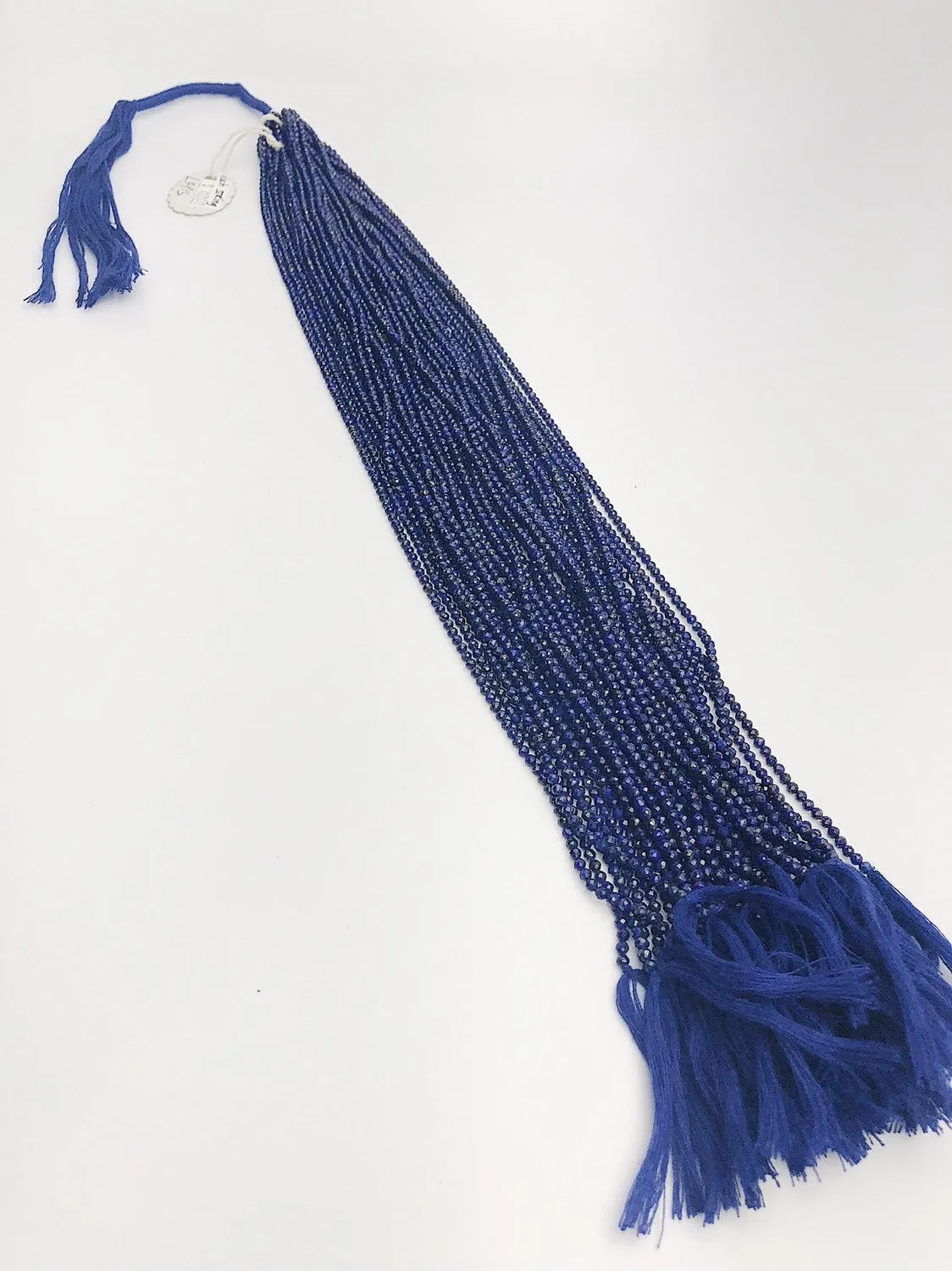 HALF OFF SALE - Blue Lapis Gemstone Beads, Full Strand, Semi Precious Gemstone, 13"