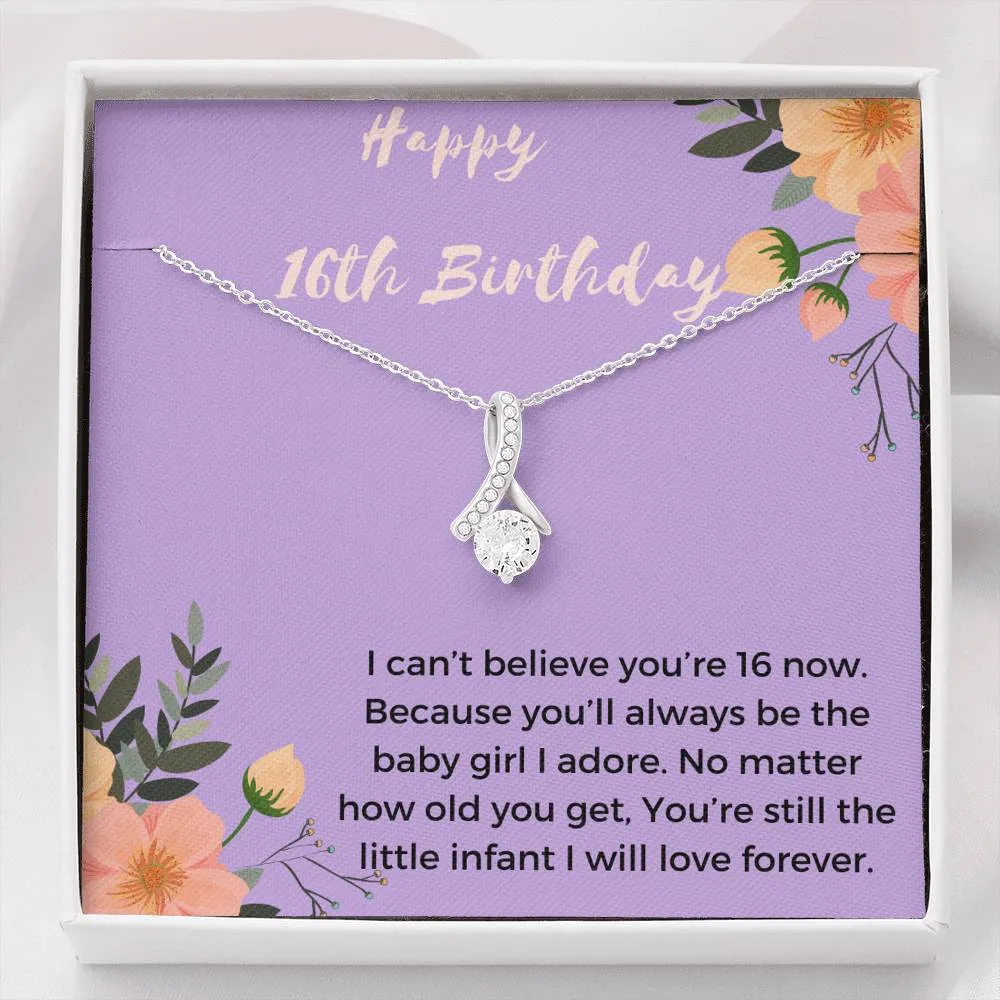 Happy 16th Birthday Necklace