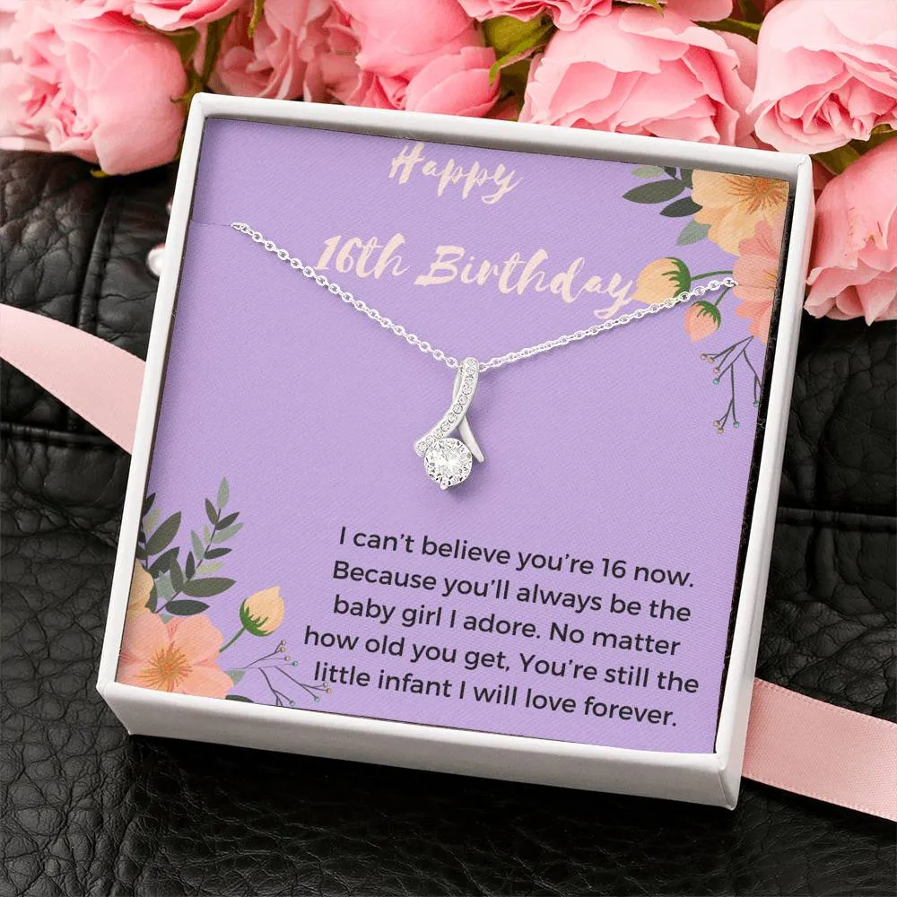 Happy 16th Birthday Necklace