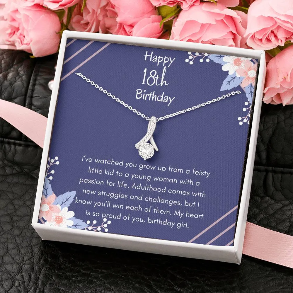 Happy 18th Birthday Necklace