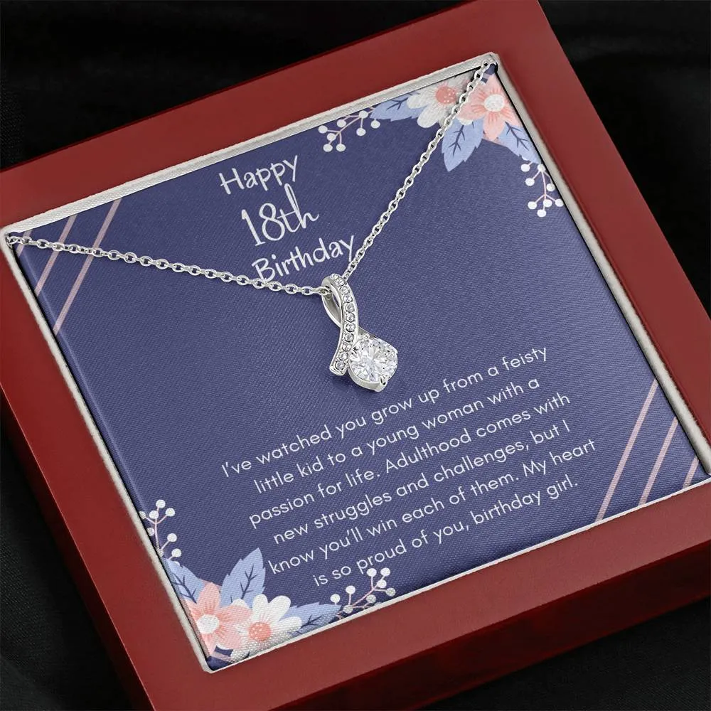 Happy 18th Birthday Necklace