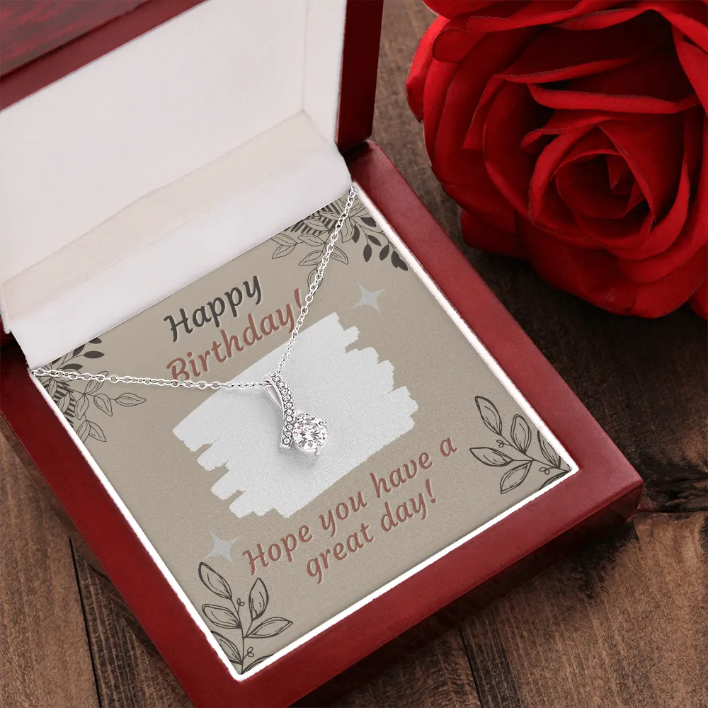 Happy Birthday Alluring Beauty Necklace