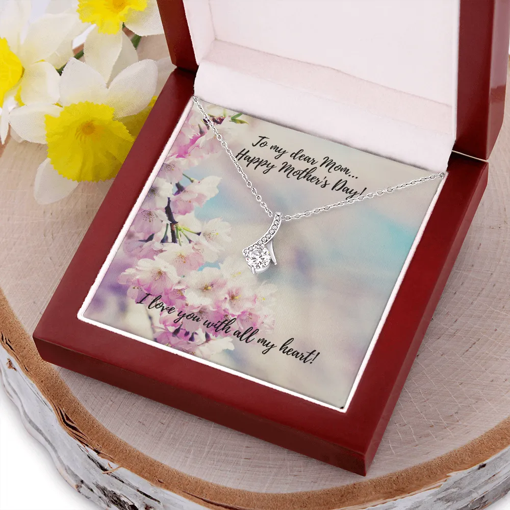Happy Mother's Day Alluring Beauty Necklace