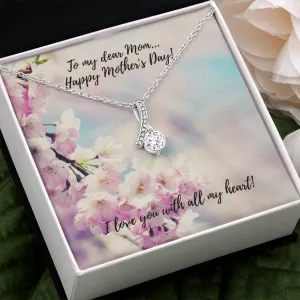 Happy Mother's Day Alluring Beauty Necklace