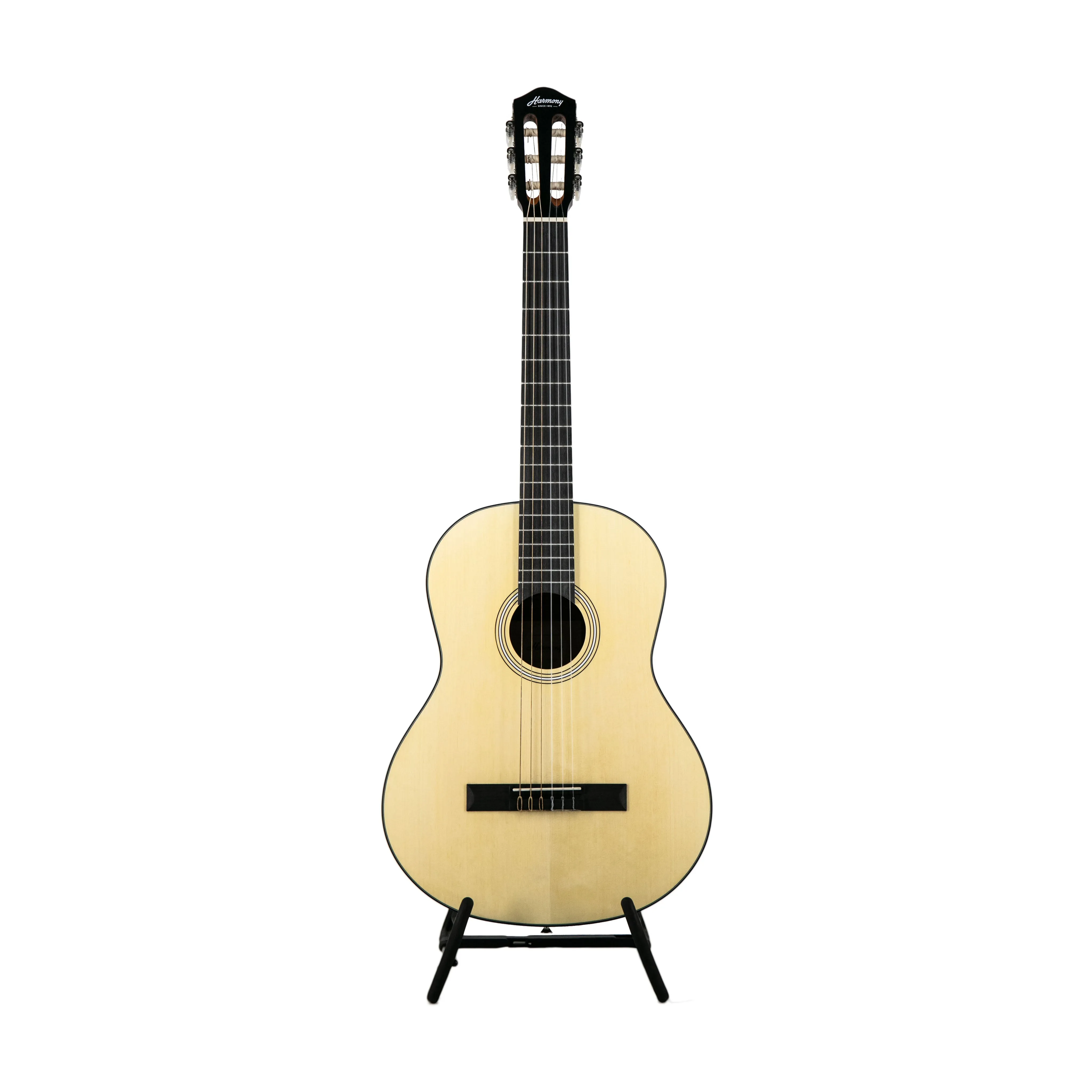 Harmony Foundation Series Terra Classical Guitar Bundle, Natural Satin