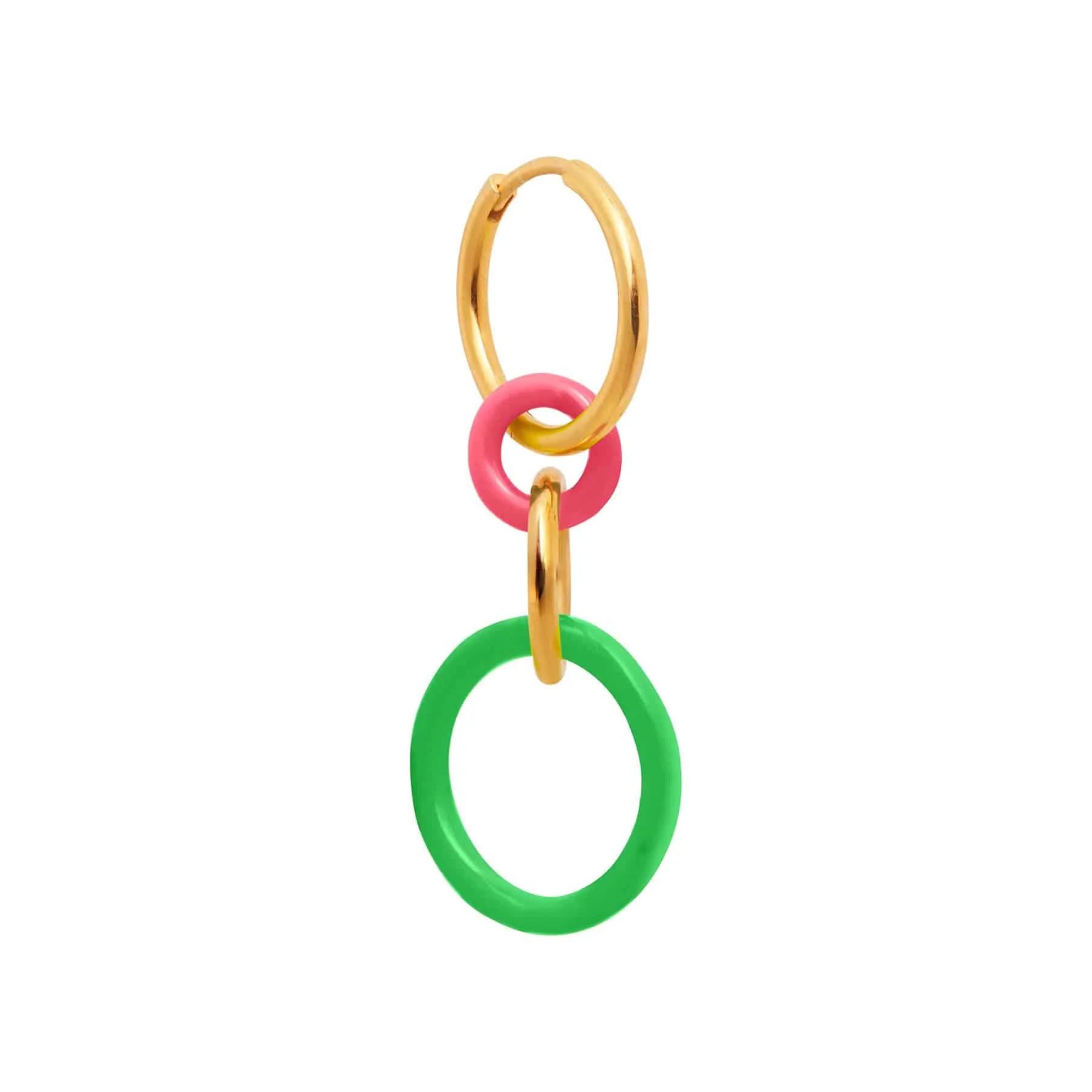 Hula Hoop Pink Green