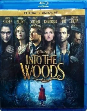 Into The Woods Blu-ray   Digital HD (Free Shipping)
