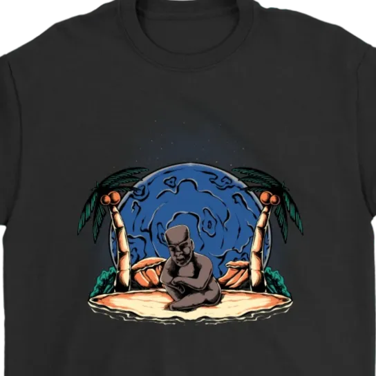 Island God T-shirt, Gift for Island Lover, Island Life Shirt, Tropical T-shirt