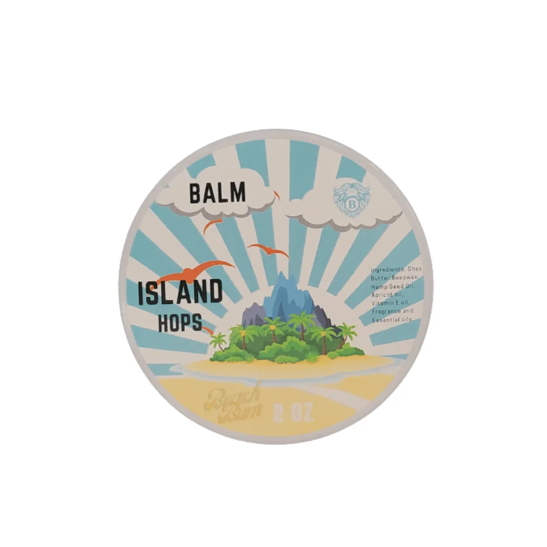 Island hops - Beard Balm - Earthy Hops Tropical Fruits Strawberry Champaign (retired)