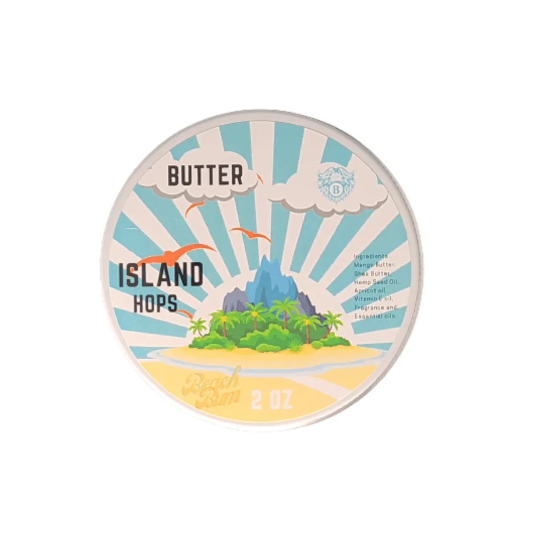 Island hops - Beard Butter - Earthy Hops Tropical Fruits Strawberry Champaign (retired)