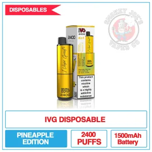 IVG 2400 - Multi Flavour 4 In 1 - Pineapple Edition